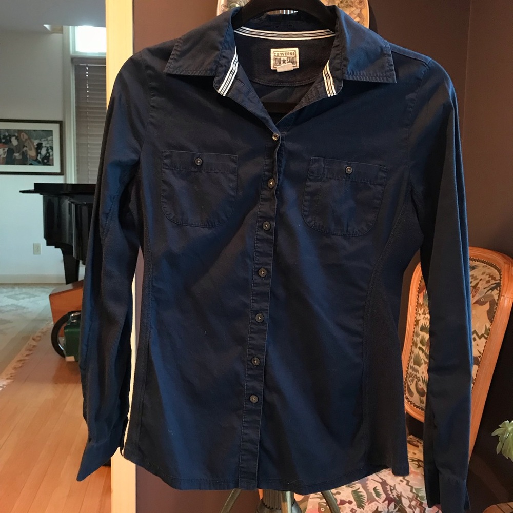 Converse button down shirt